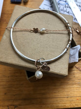 Load image into Gallery viewer, HEART AND KESHI PEARL CHOKER